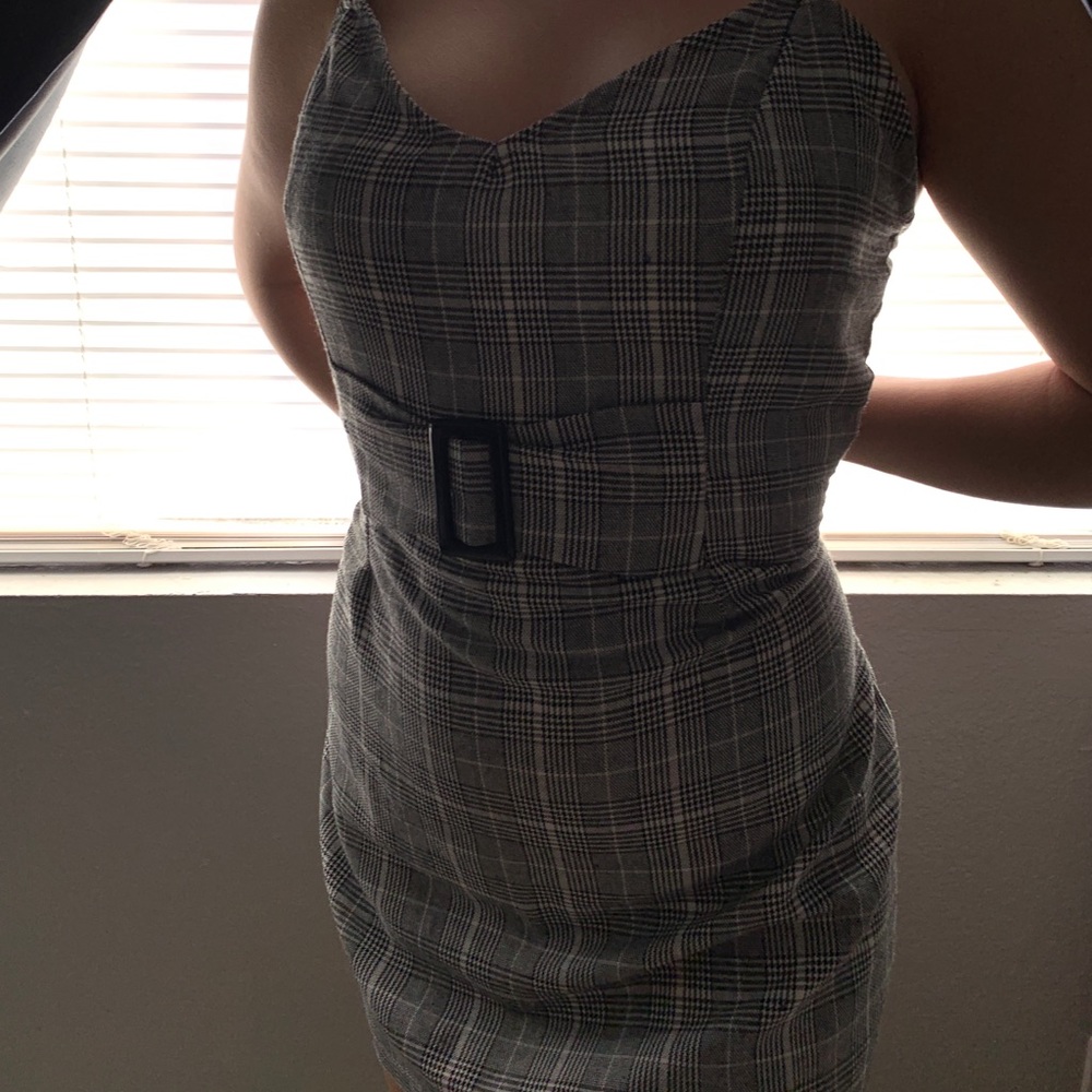 Plaid dress
